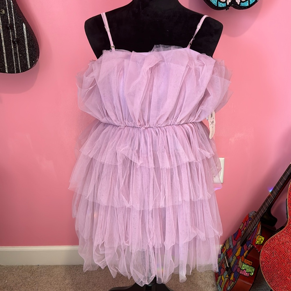 Altard state lilac tulle dress